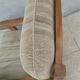 Fauteuil vintage en orme blanc