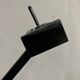 Articulated floor lamp 1 arm Stilnovo in black lacquered steel