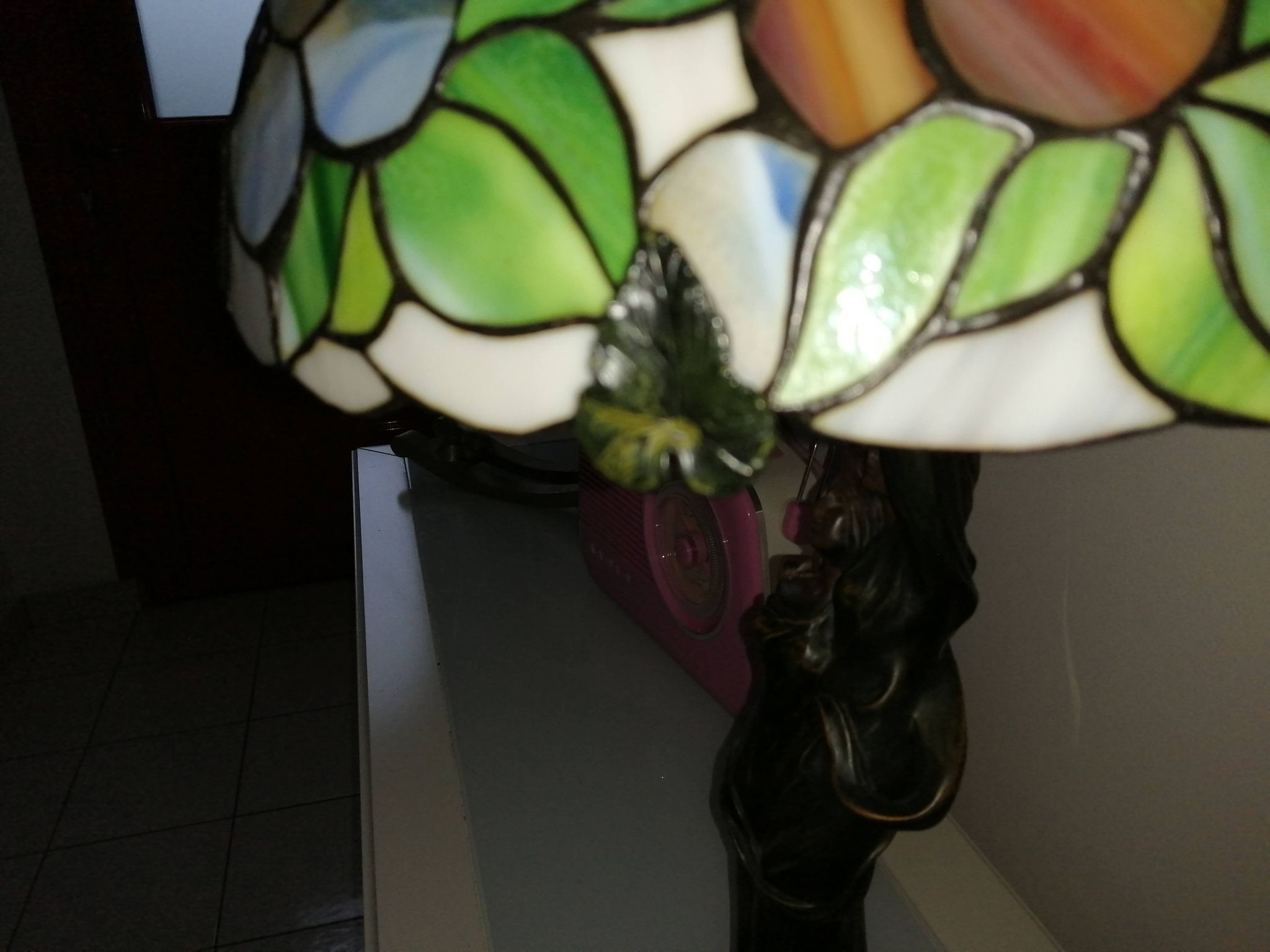 Lampe en Pâte de Verre