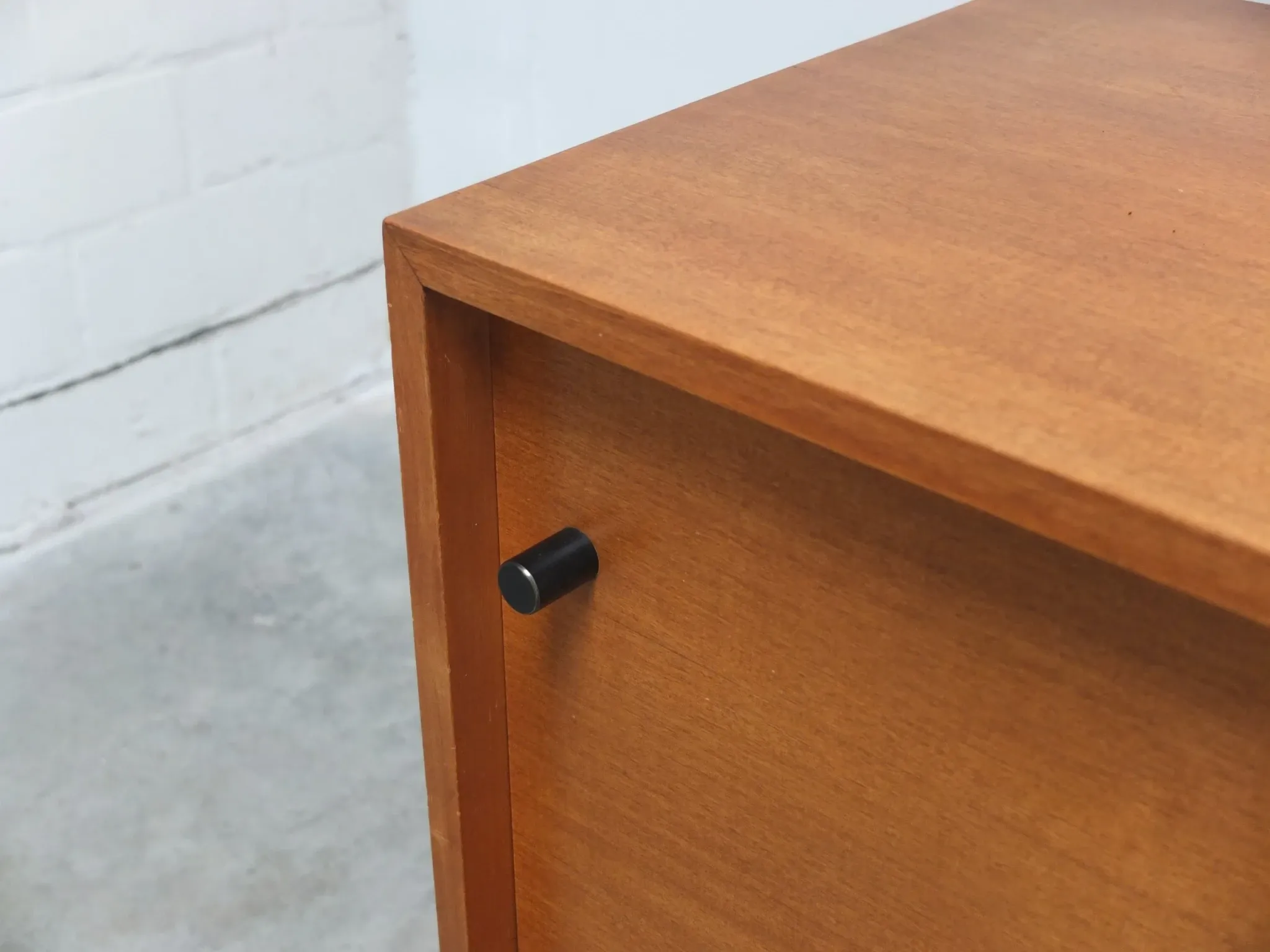 Walnut 'Abstracta' sideboard by Jos De Mey for Van Den Berghe-Pauvers, 1960s