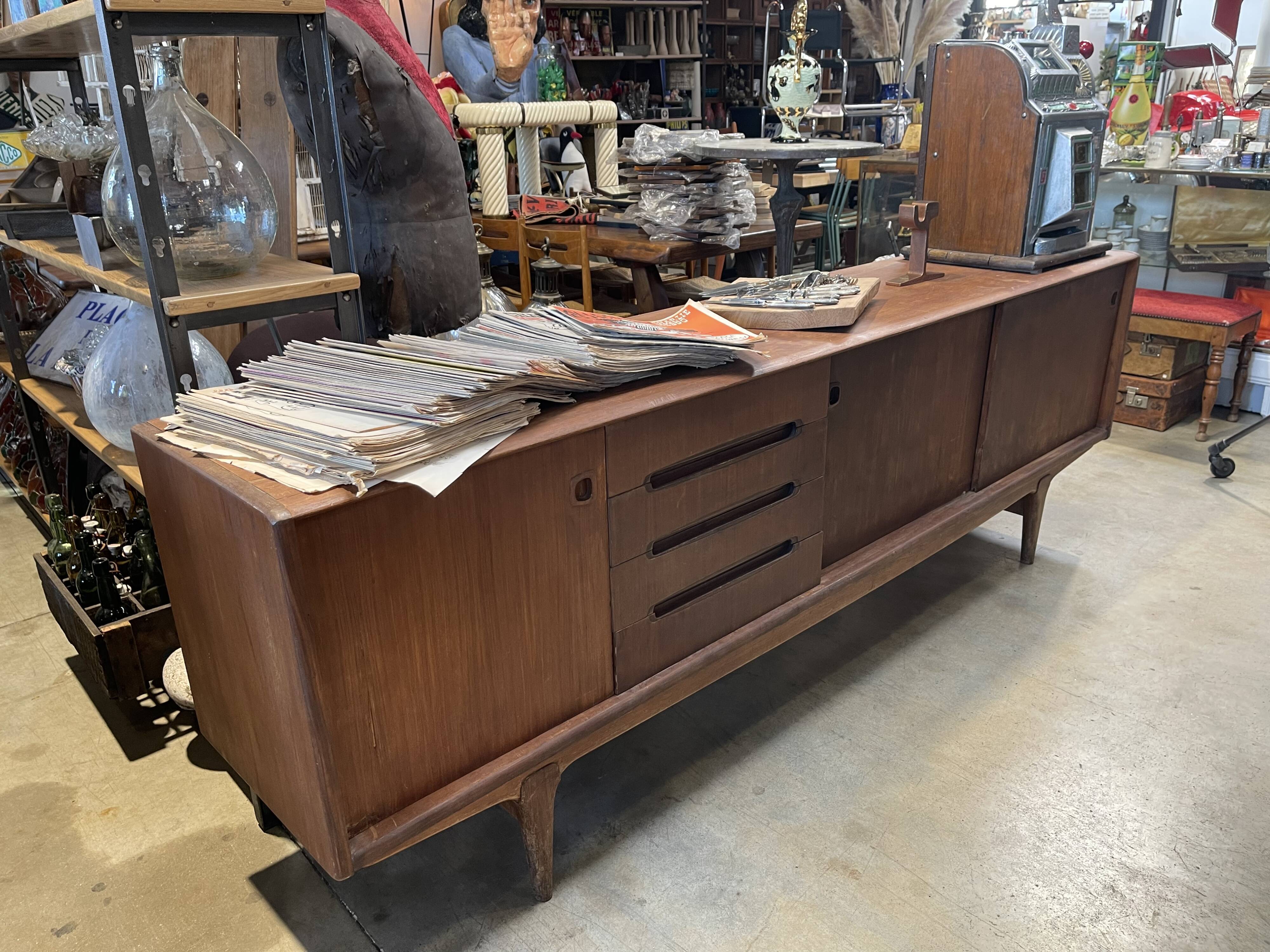 Enfilade scandinave meuble 1960’