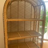 Emmanuelle rattan shelf