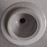 Golden porcelain teapot and coffee pot set with floral design and matching milk jug.