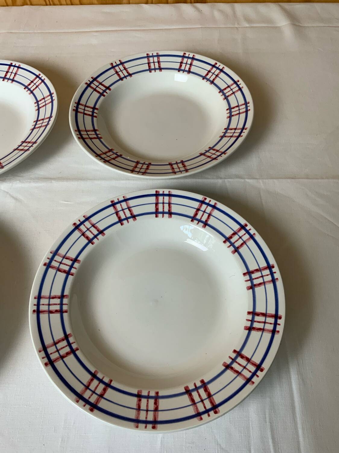 Old soup plates