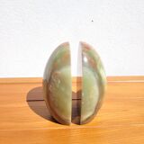 Pair of Onyx stone bookends