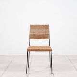 Rattan side chair by Carl Auböck