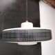 Vintage glass pendant light
