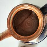 Red earthenware teapot