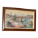 Swedish Mid-Century Oil Painting" Abstract Landscape "  --Vintage & Framed