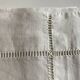 Pair of shortsowing pillowcase in linen wire without monogram