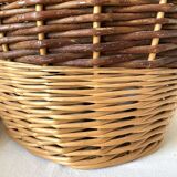 Storage chest, woven wicker basket