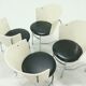 Set of 4 Brobon Dining chairs by Abe Bonnema & Floris van den Broecke 1990s