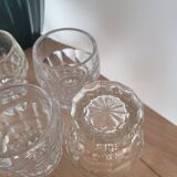 Set of 5 small glasses from the 1930s
