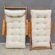 Pair of Kon-Tiki armchairs by Gillis Lundgren 1980's