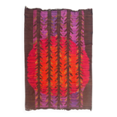 Vintage scandinavian rug from the 70s, hand-woven