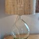 Large vintage Dame Jeanne table lamp from the 1960s
