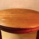 Lot of 6 chairs and table in cherry wood