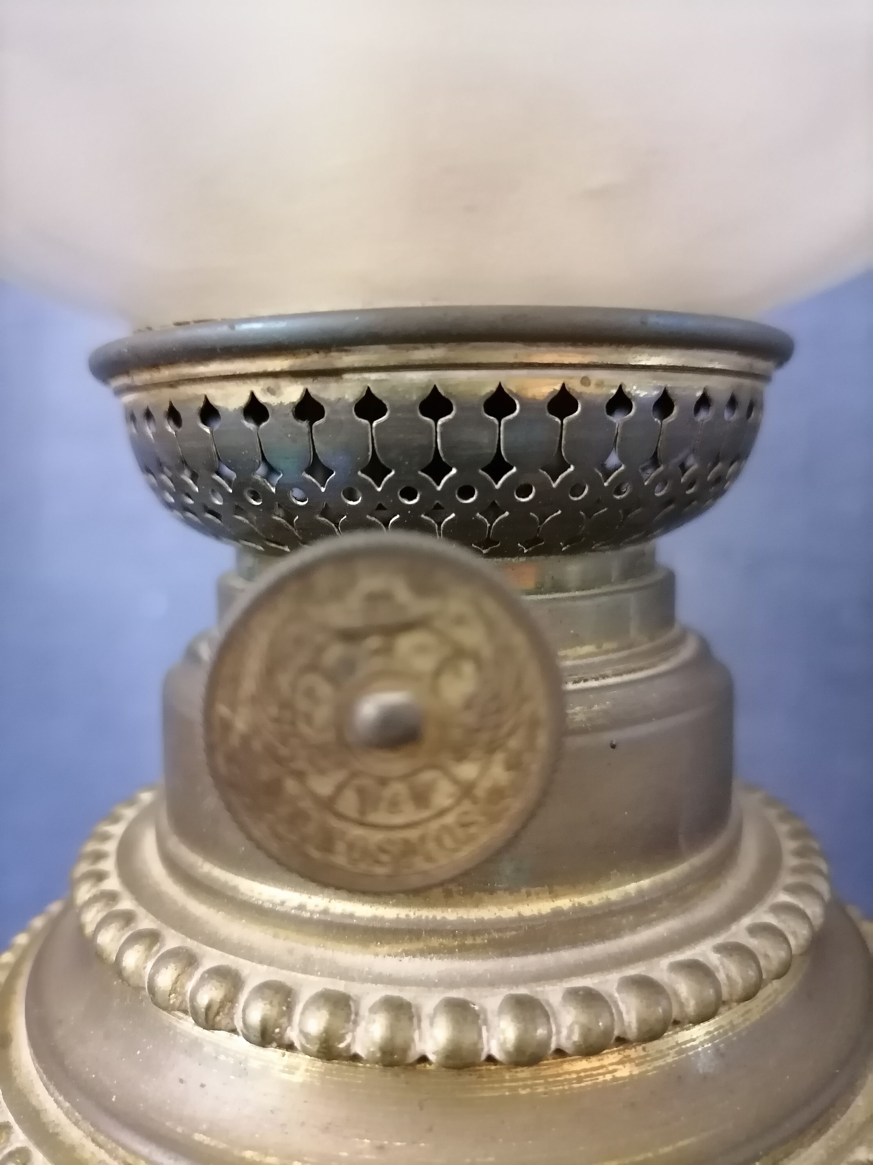 Paire de lampes à pétrole Napoléon III