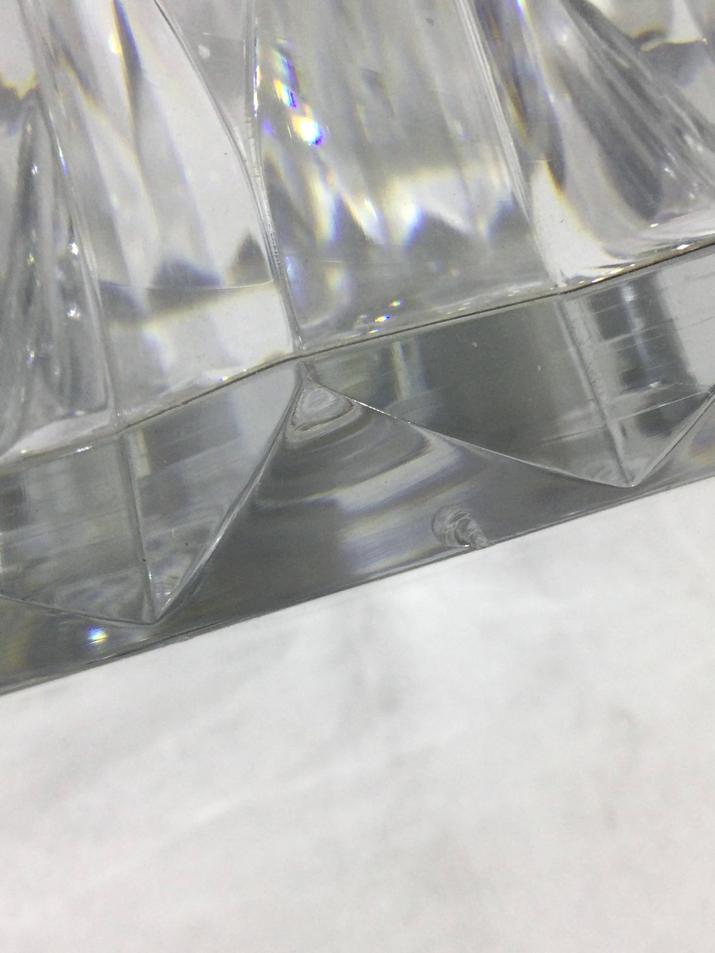 Baccarat - large crystal vase