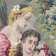 Tapisserie Jacquard de style Aubusson "Berger Galant"