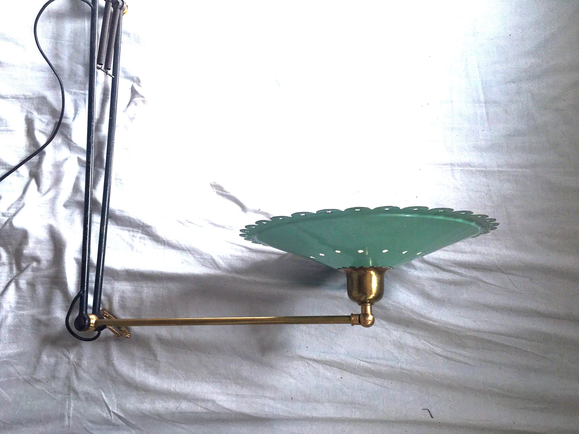 Italian wall lamp, 50s