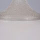 Frosted glass lamp and wild silk