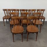 Baumann bistro chairs, set of 10