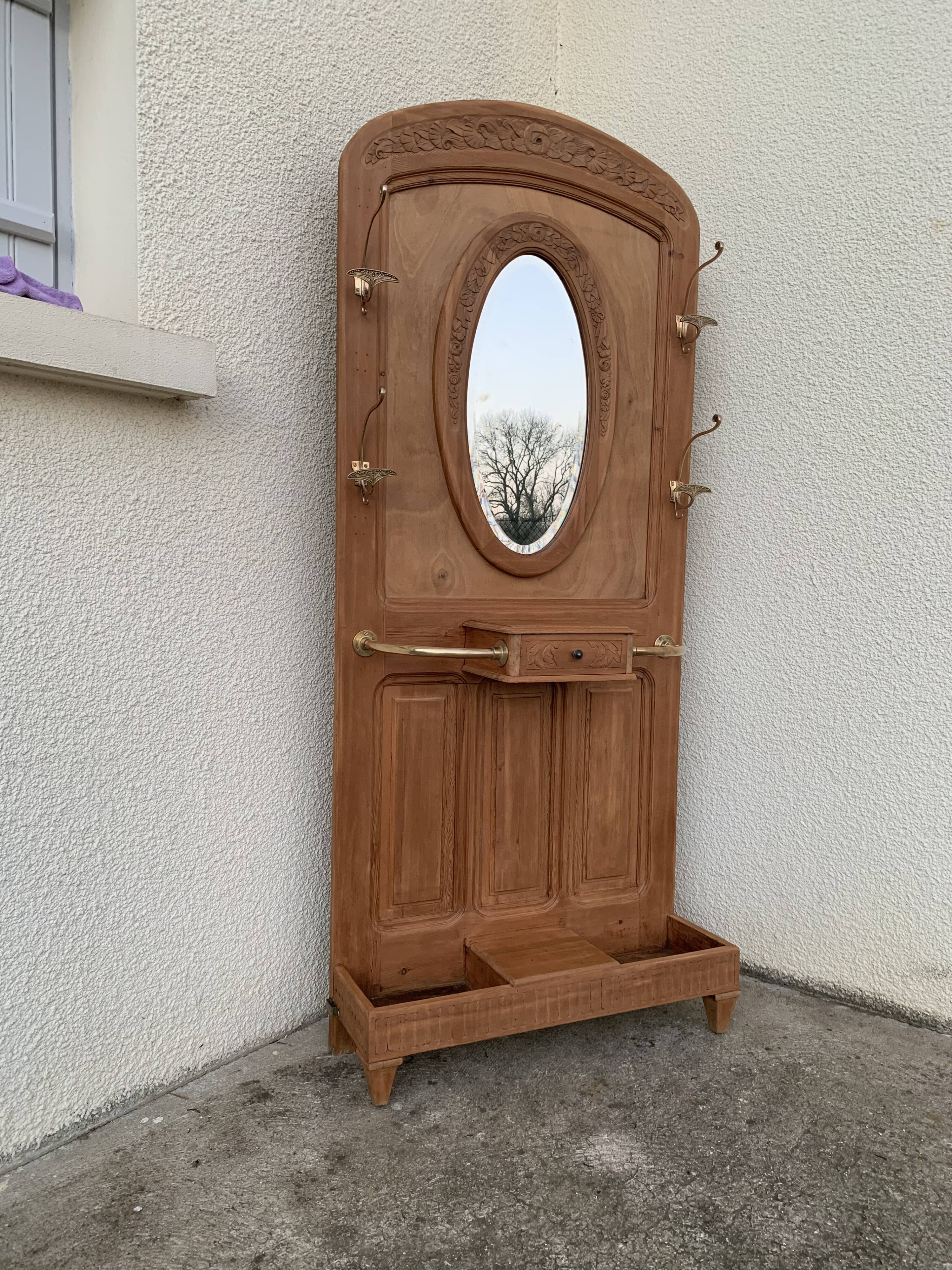 Vestiaire Art déco Noyer 1920