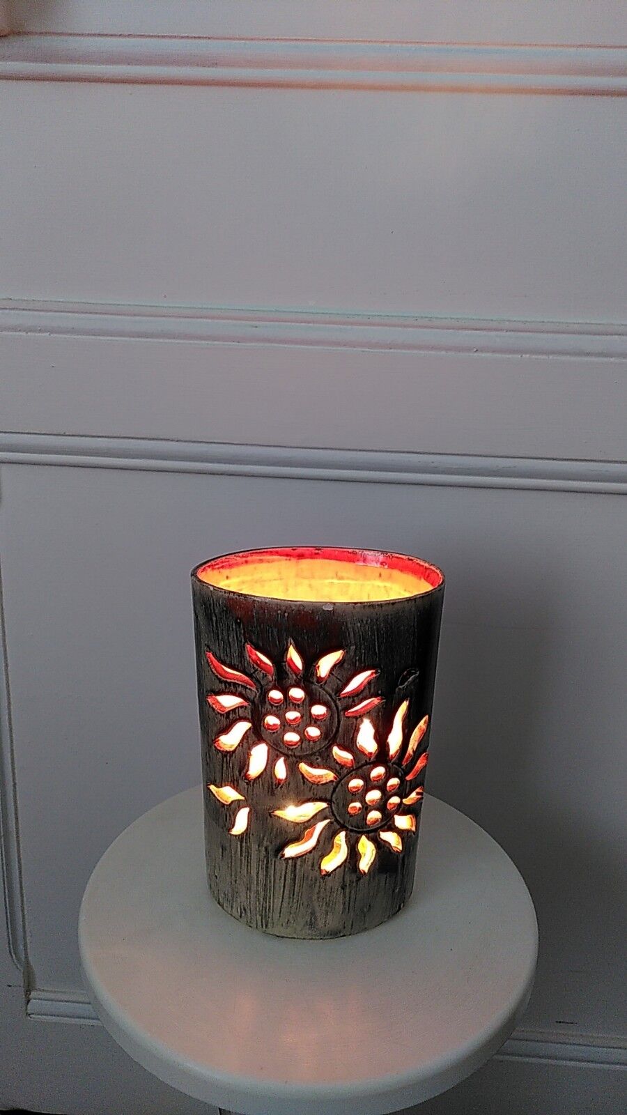 Vallauris ceramic lamp