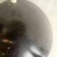 Vintage industrial table lamp in black metal and chrome