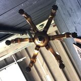 Lustre bois doré