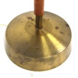 Set of 2 Scandinavian floor lamps in teak and metal, Sweden, 1960