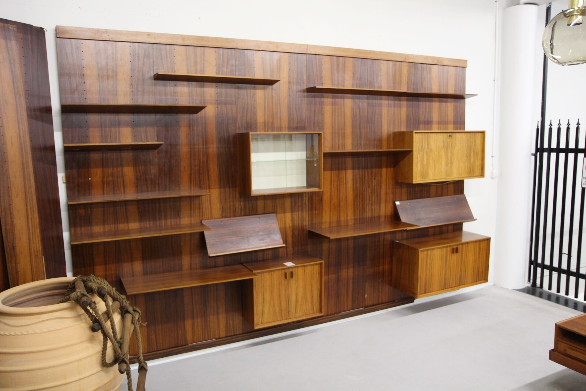 Rosewood "system" library, Denmark, 1960