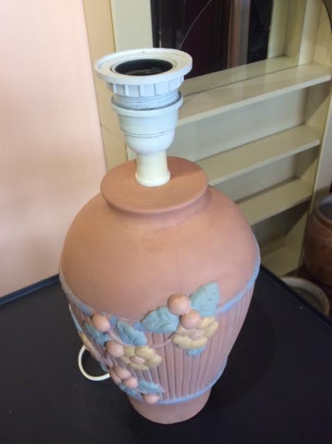 Terracotta lamp