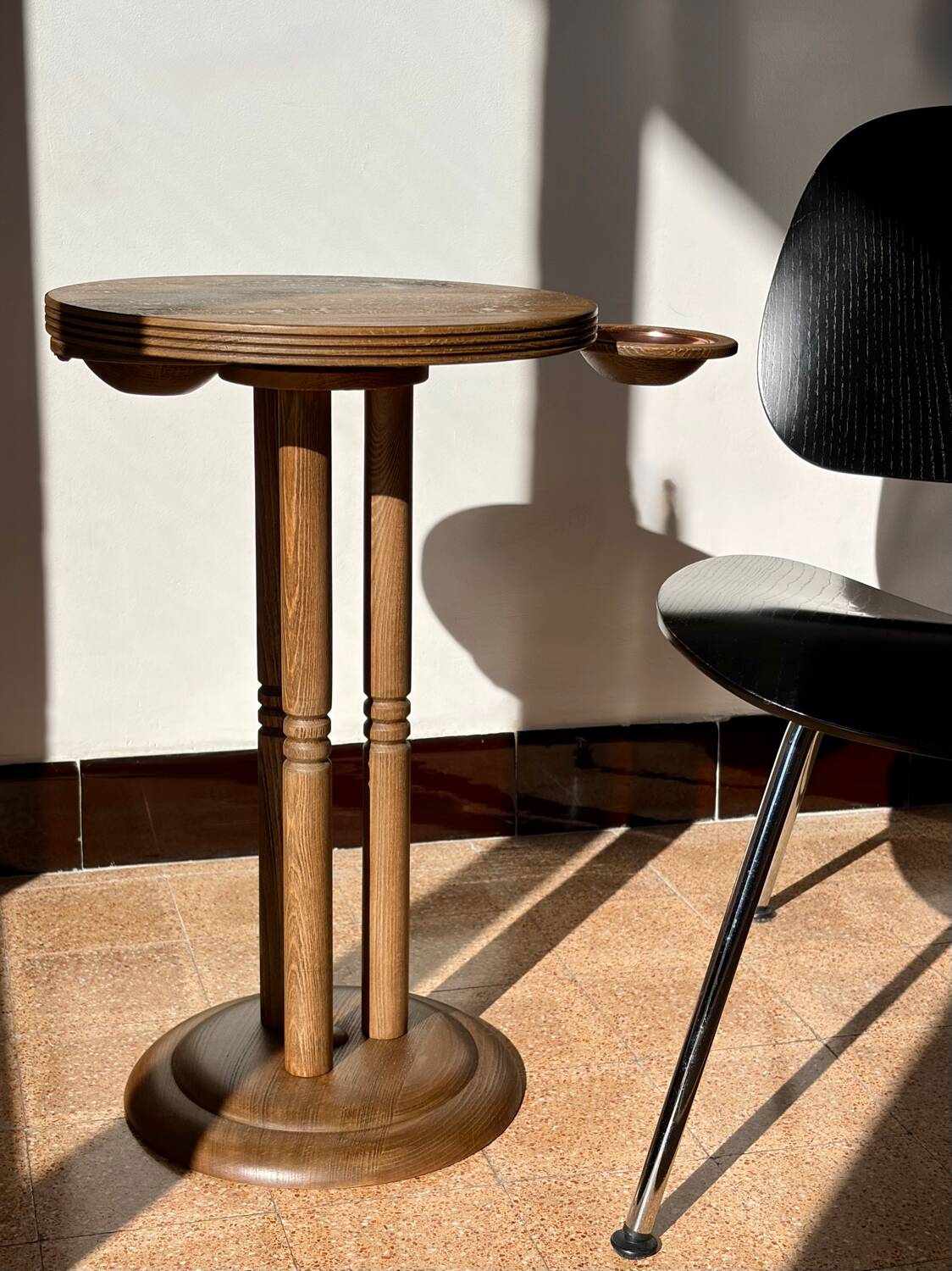 Beech side table