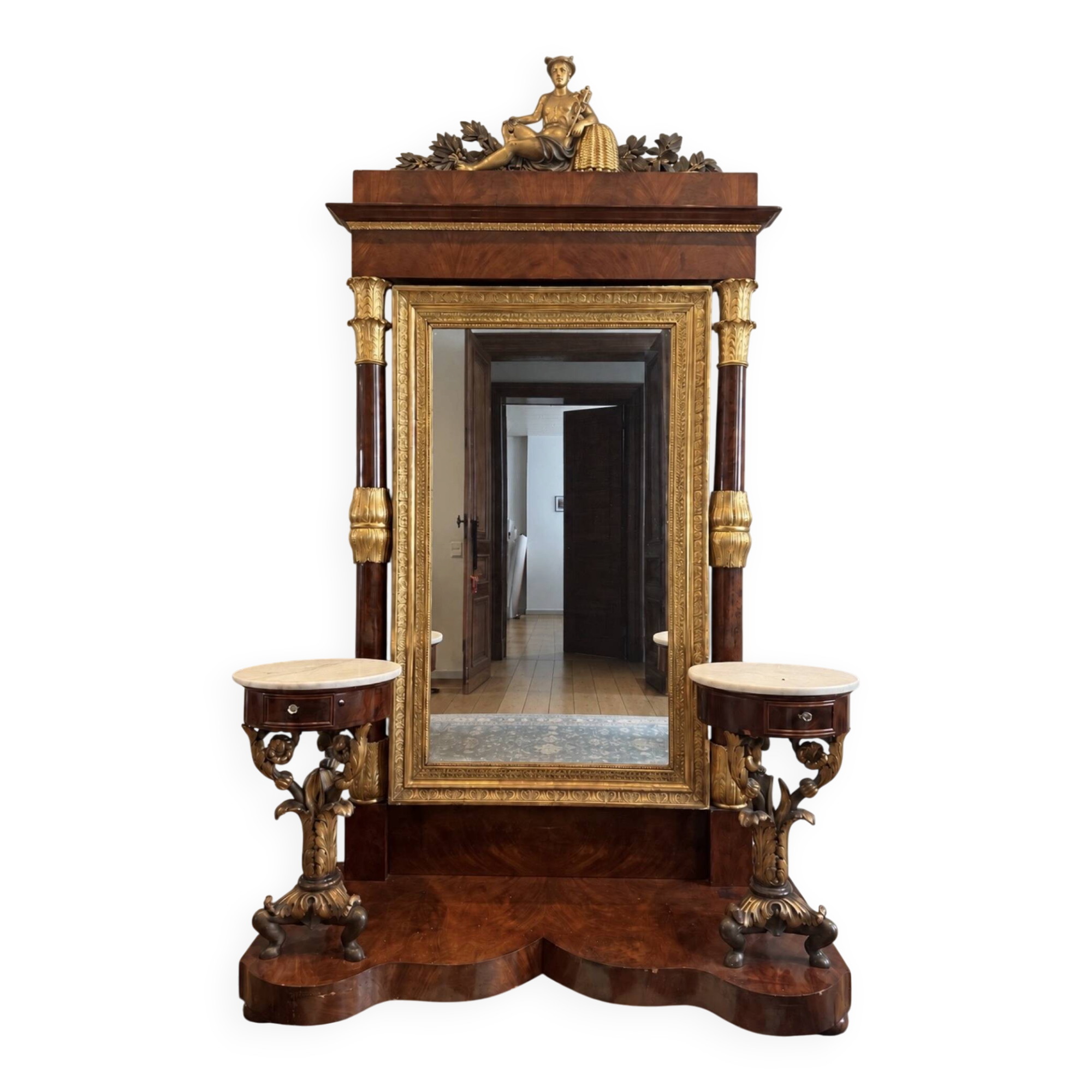 Miroir Antiquite époque empire