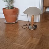 Vintage liner mushroom lamp