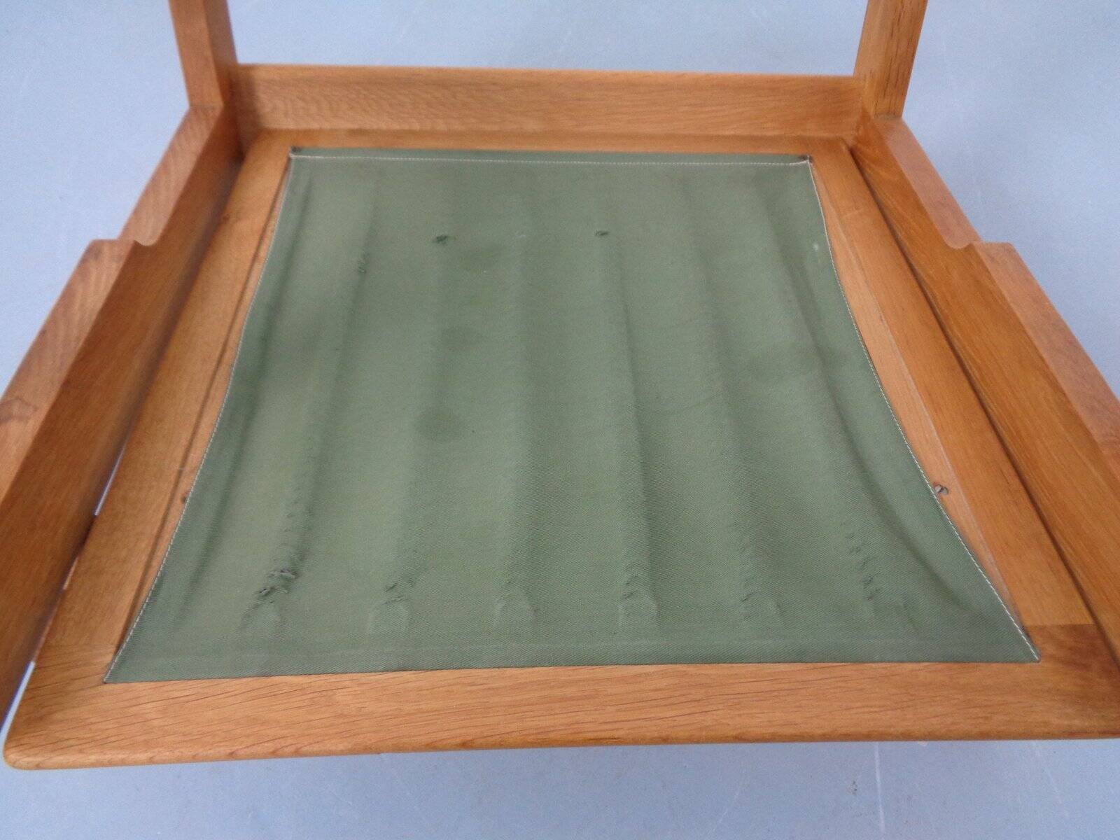 Danish GE290 Chair in Oak and Kvadrat Hallingdal by Hans J. Wegner for Getama, 1960s