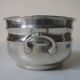 Silver-plated metal cup with diamond stamp "SIS" - 20th century