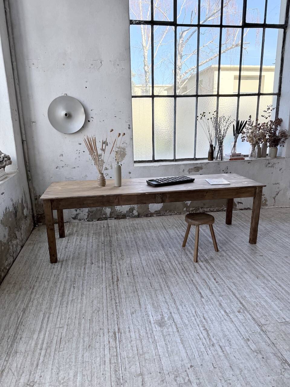 Farm table in pine 1950 250cm