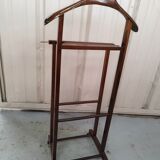 Wooden valet on wheels