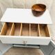 Buffet parisien blanc vintage