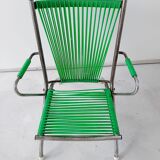 Child green scoubidou chair