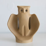 Ceramic owl lamp 70s/80s