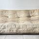 Togo Ensemble Ligne Roset vintage – 3-seater sofa and armchair