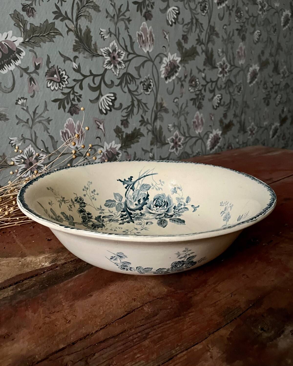 Biulenger Choisy-le-Roi Nantais iron earth salad bowl