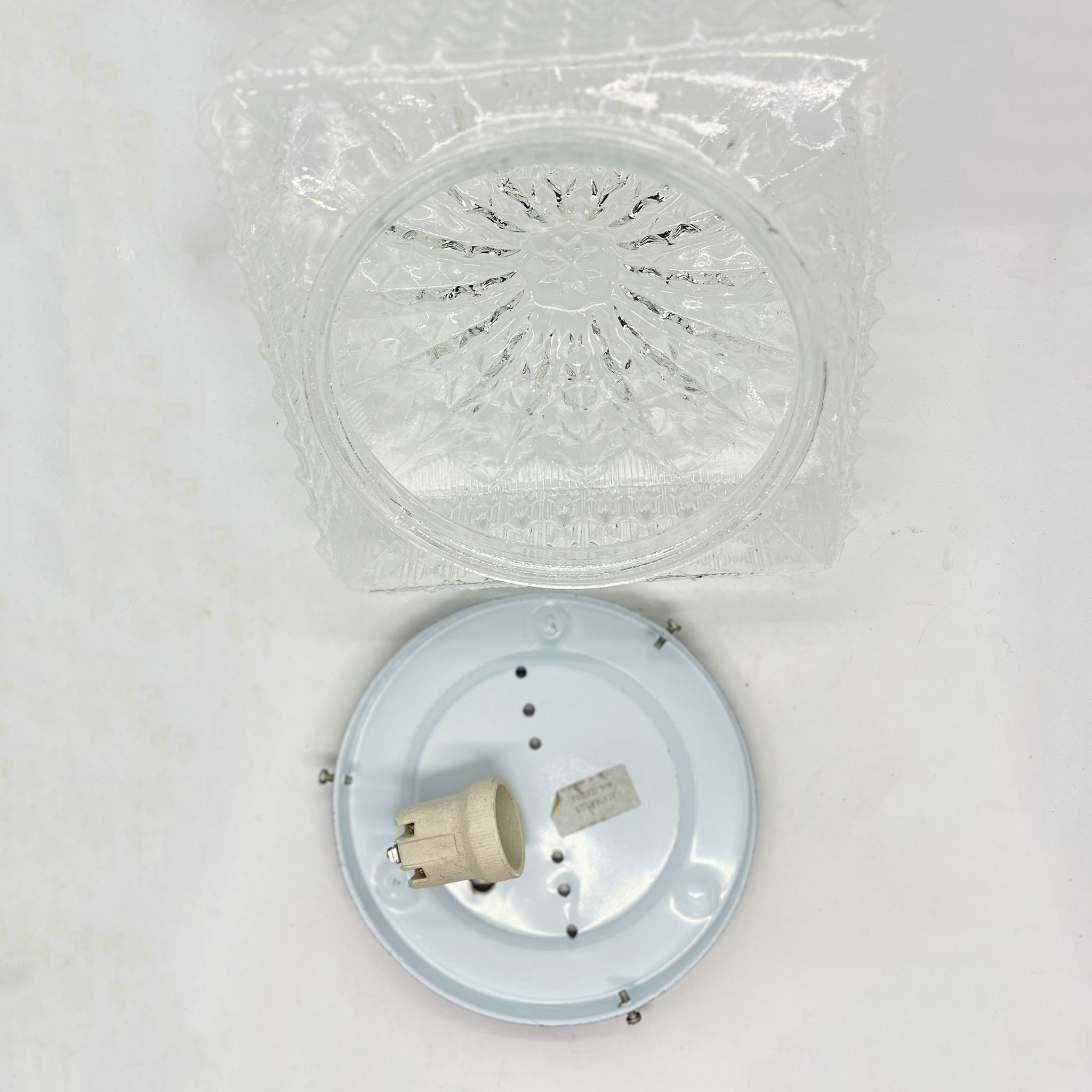 Plafonnier moderniste, Alaska Lux sconce, Allemagne, années 1970