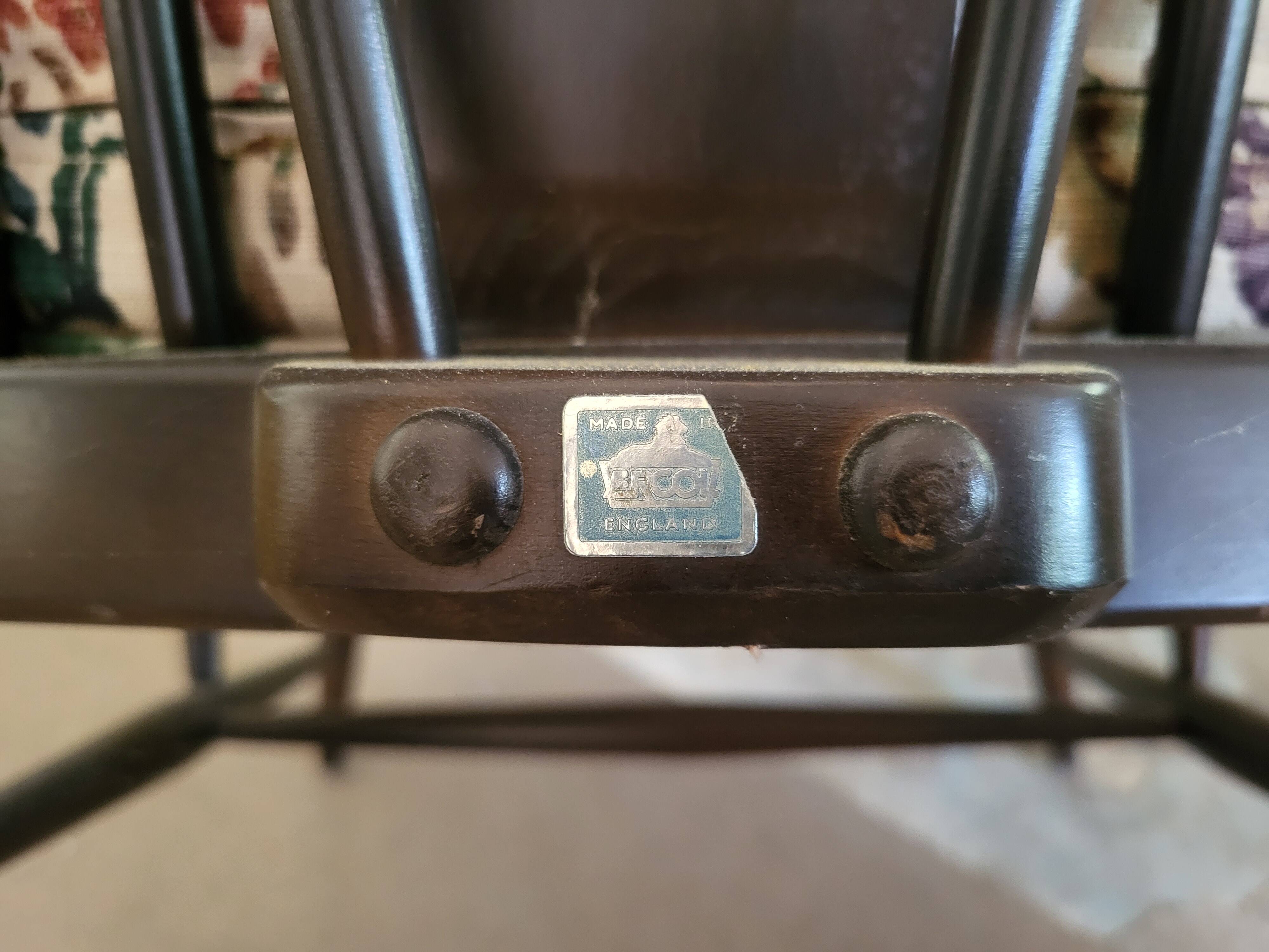 Fauteuil Ercol authentique – Angleterre – Vintage années 60/70
