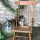 Vintage scandinavian rocking chair