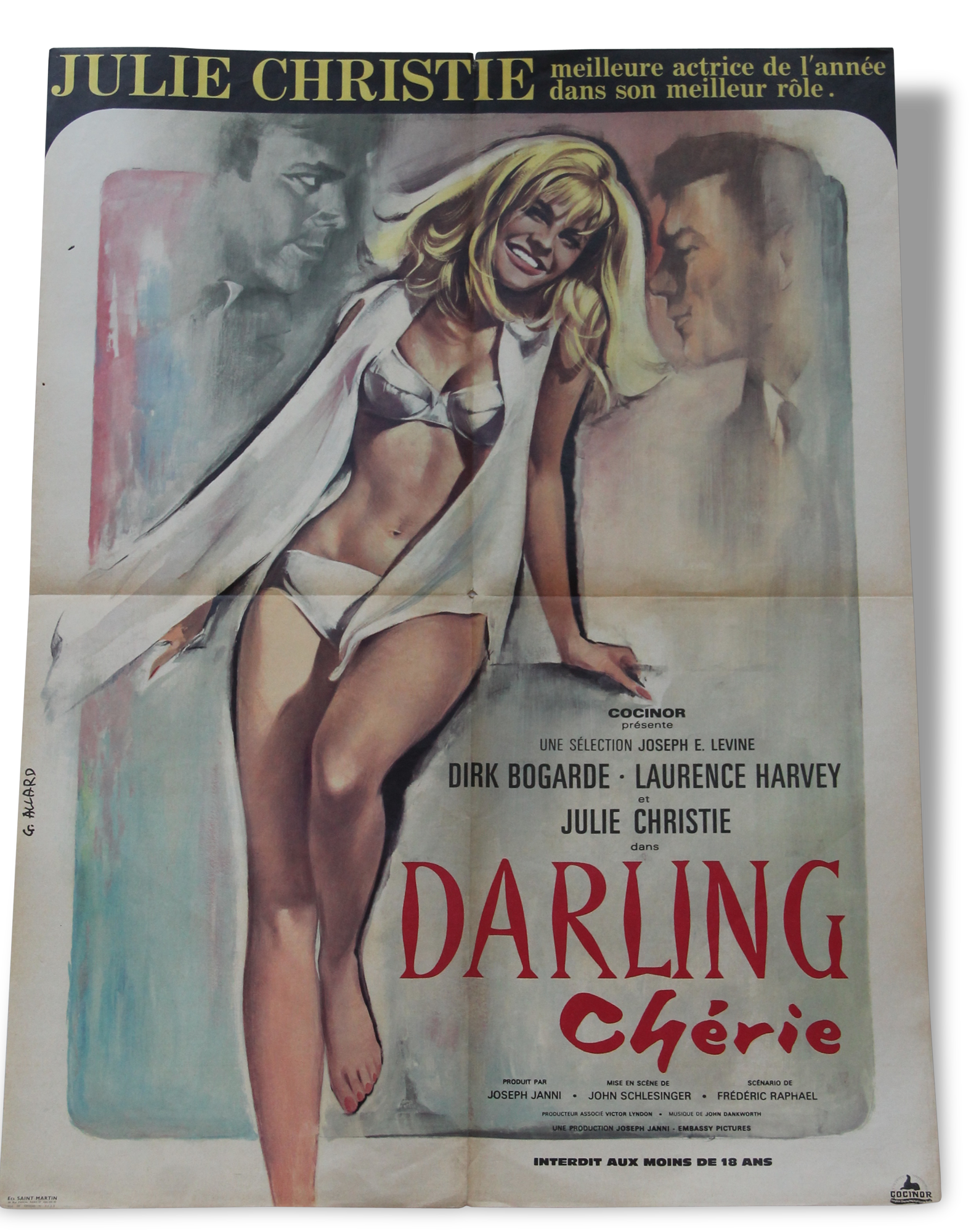 Original movie poster Darling Darling